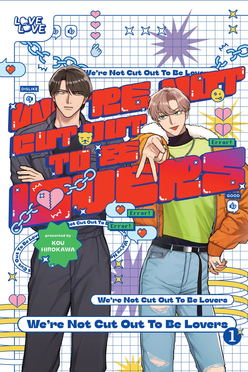 We're-Not-Cut-Out-to-Be-Lovers-Manga-Volume-1