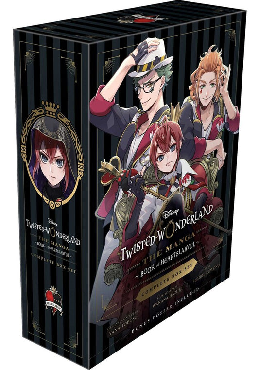 Disney-Twisted-Wonderland:-Book-of-Heartslabyul-Manga-Box-Set