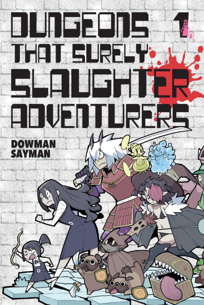 Dungeons-That-Surely-Slaughter-Adventurers,-Vol.-1