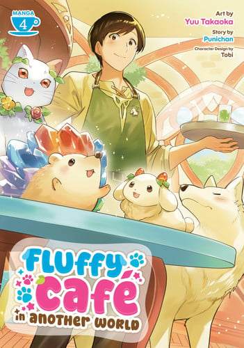 Fluffy Cafa(c) in Another World (Manga) Vol. 4