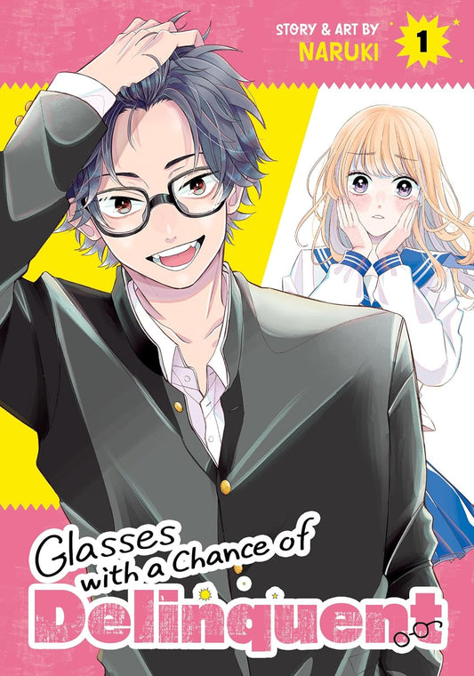 Glasses with a Chance of Delinquent Manga Vol. 1