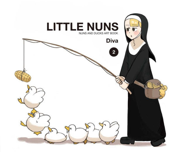Little-Nuns,-2:-Nuns-and-Ducks-Artbook