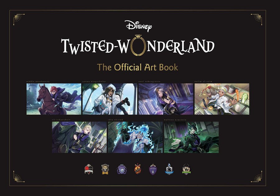 Disney-Twisted-Wonderland:-The-Official-Art-Book-(Hardcover)