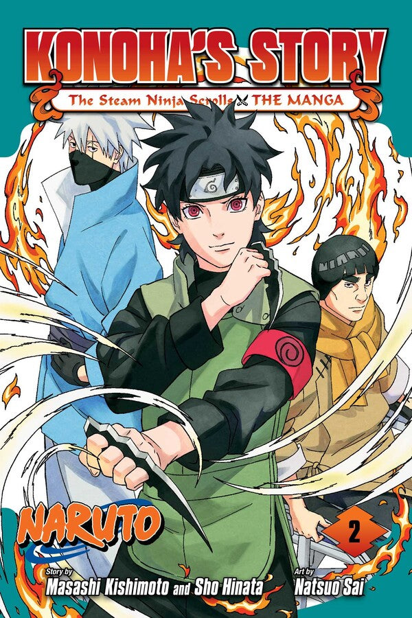 Naruto:-Konoha's-Story---The-Steam-Ninja-Scrolls-Manga-Volume-2