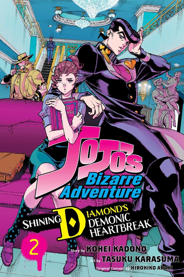 JoJo's-Bizarre-Adventure:-Shining-Diamond's-Demonic-Heartbreak-Manga-Volume-2