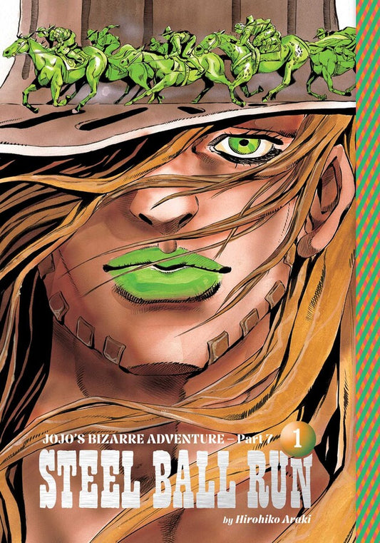 JoJo’s-Bizarre-Adventure-Part-7:-Steel-Ball-Run-Manga-Volume-1-(Hardcover)