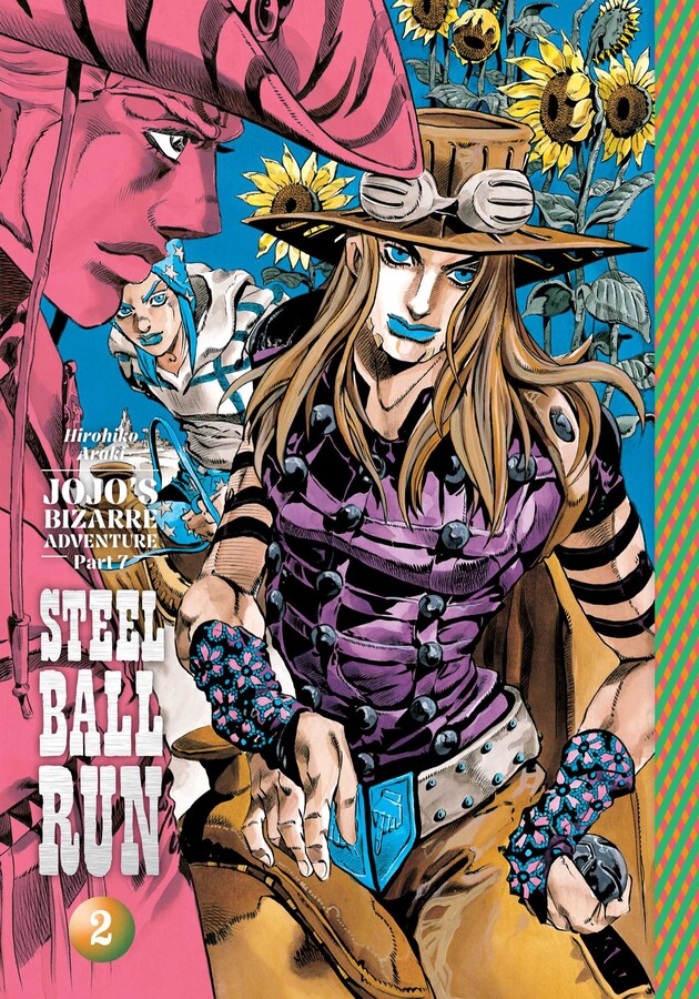 JoJo's-Bizarre-Adventure-Part-7:-Steel-Ball-Run-Manga-Volume-2-(Hardcover)