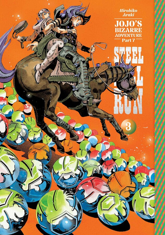 JoJo's-Bizarre-Adventure-Part-7:-Steel-Ball-Run-Manga-Volume-3-(Hardcover)