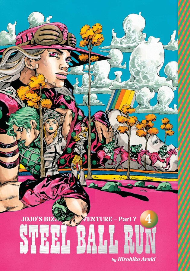 JoJo's-Bizarre-Adventure-Part-7:-Steel-Ball-Run-Manga-Volume-4-(Hardcover)