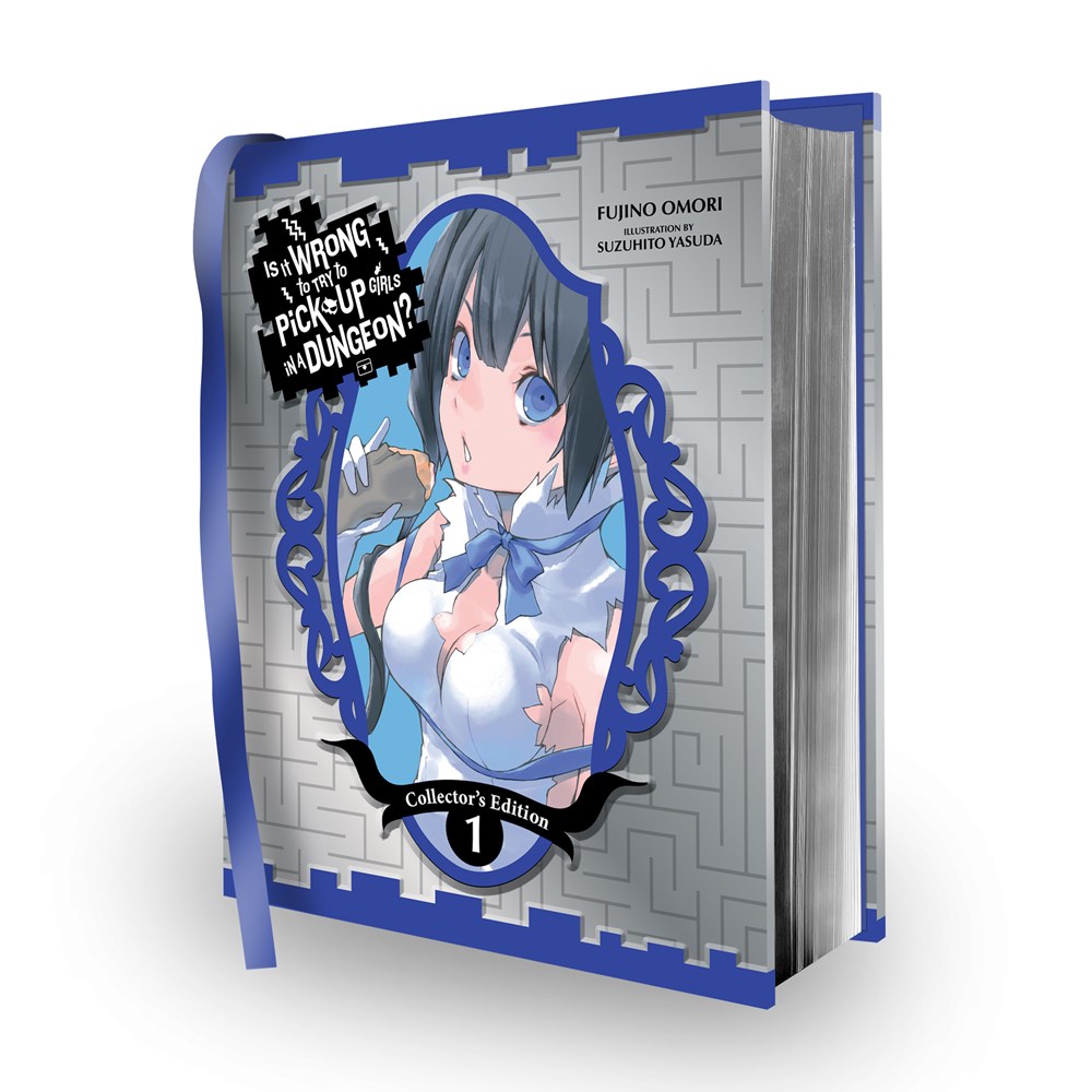 Is-It-Wrong-to-Try-to-Pick-Up-Girls-in-a-Dungeon?-Collector's-Omnibus-Edition-Novel-Volume-1-(Hardcover)