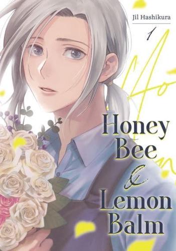 Honey Bee and Lemon Balm 1