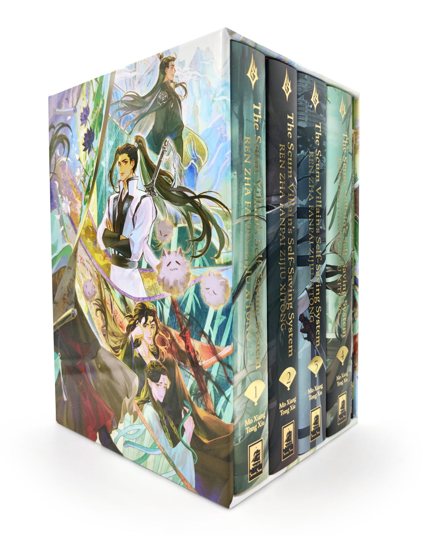 The Scum Villain's Self-Saving System: Ren Zha Fanpai Zijiu Xitong (Deluxe Hardcover Novel) Box Set